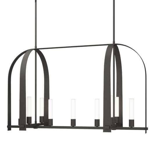 Triomphe 9-Light Linear Pendant - Natural Iron by Hubbardton Forge