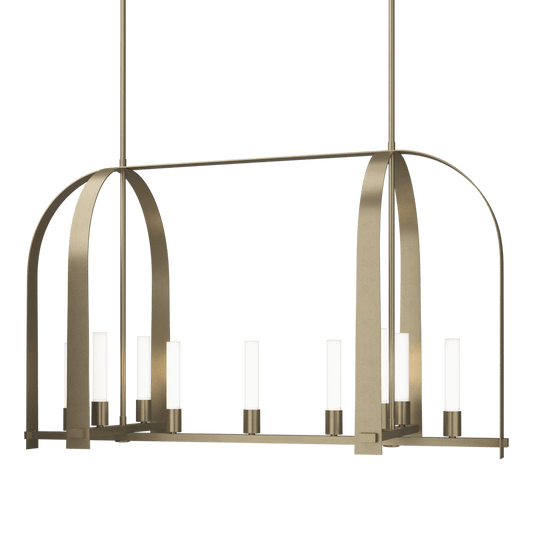 Triomphe 9-Light Linear Pendant - Soft Gold by Hubbardton Forge