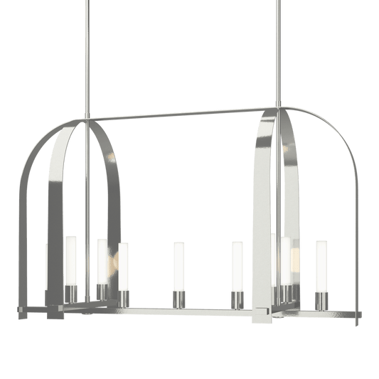 Triomphe 9-Light Linear Pendant - Sterling by Hubbardton Forge