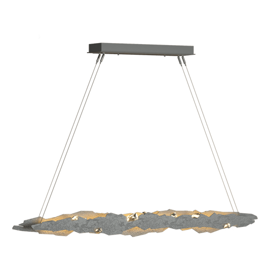Trove LED Pendant - Vintage Platinum by Hubbardton Forge