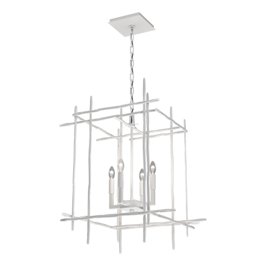 Tura 4-Light Medium Chandelier - White by Hubbardton Forge