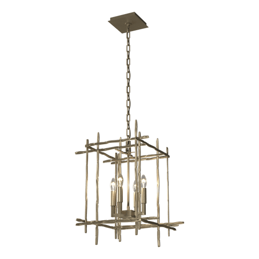 Tura 4-Light Small Chandelier - Soft Gold by Hubbardton Forge