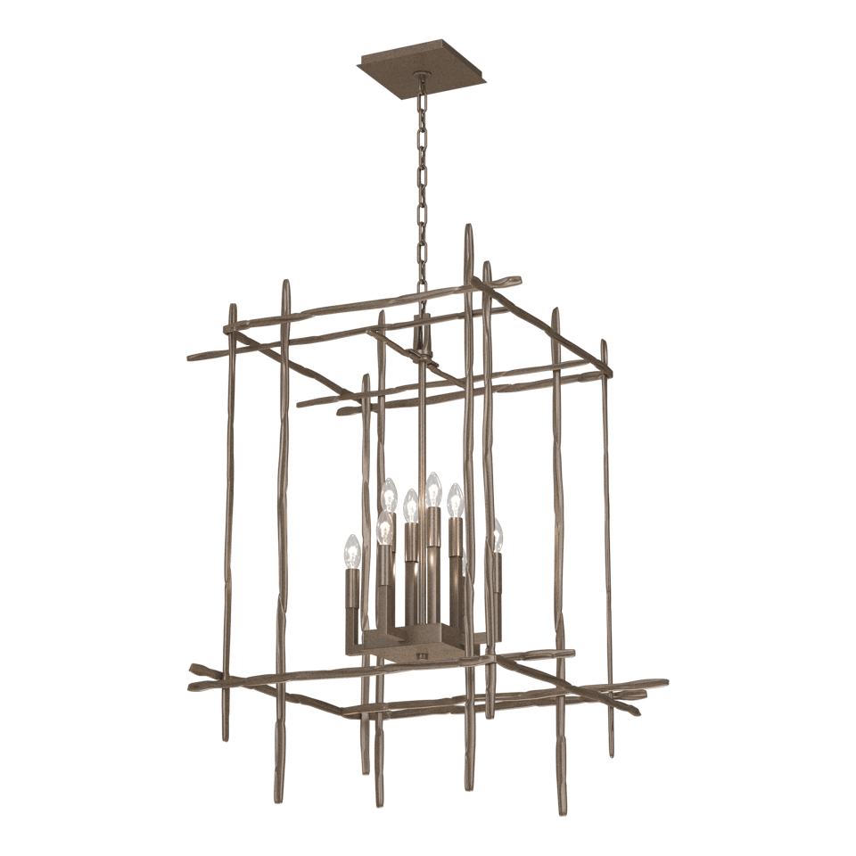 Tura 8-Light Large Chandelier - Bronze by Hubbardton Forge