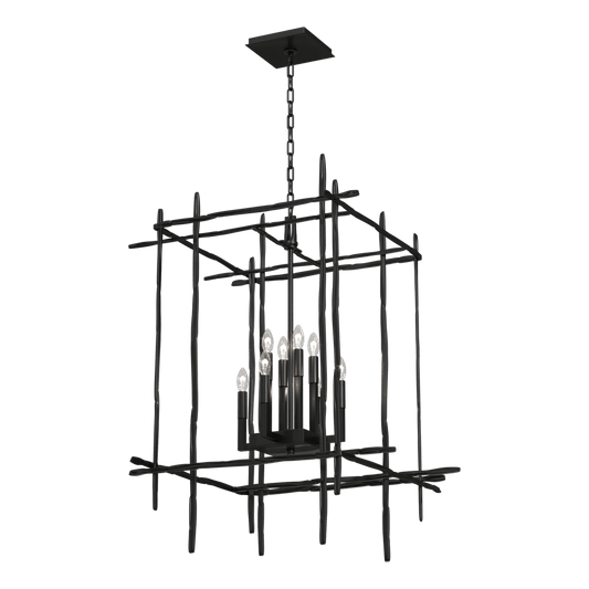 Tura 8-Light Large Chandelier - Ink by Hubbardton Forge