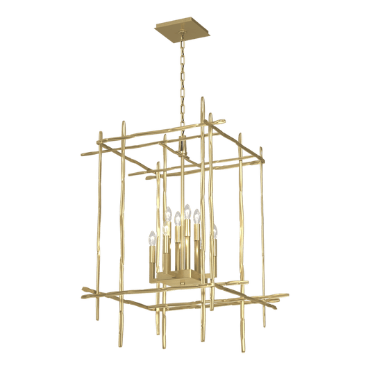 Tura 8-Light Large Chandelier - Modern Brass by Hubbardton Forge