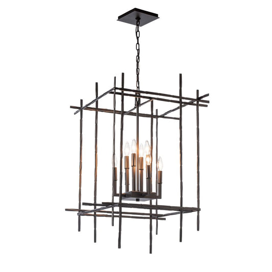 Tura 8-Light Large Chandelier - Oil Rubbed Bronze by Hubbardton Forge