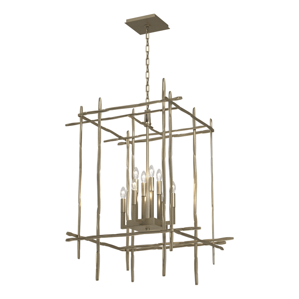 Tura 8-Light Large Chandelier - Soft Gold by Hubbardton Forge