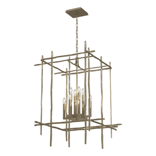 Tura 8-Light Large Chandelier - Soft Gold by Hubbardton Forge
