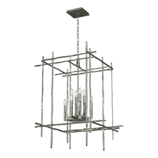 Tura 8-Light Large Chandelier - Sterling by Hubbardton Forge