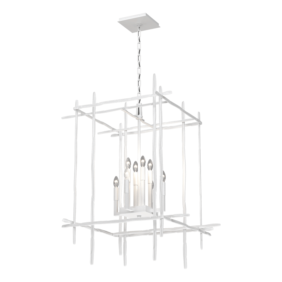 Tura 8-Light Large Chandelier - White by Hubbardton Forge