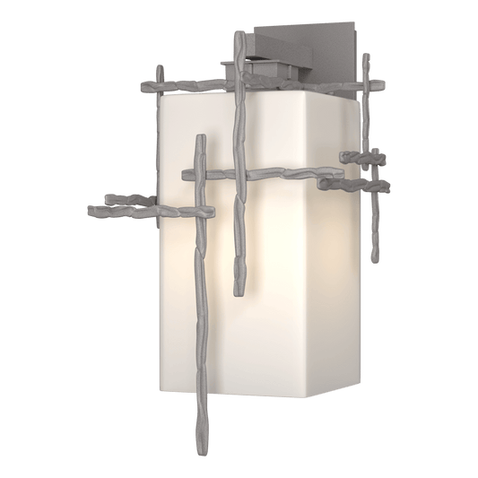 Tura Large Outdoor Sconce - Coastal Burnished Steel by Hubbardton Forge