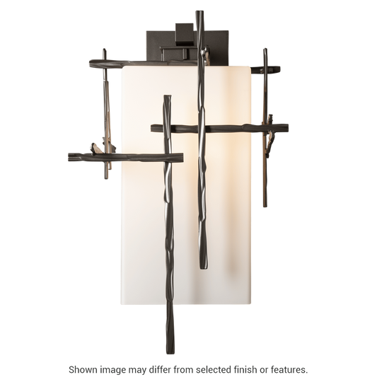 Tura Large Outdoor Sconce - White by Hubbardton Forge
