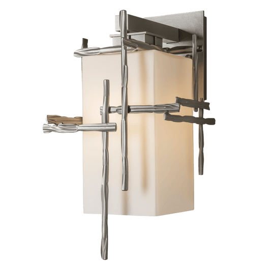 Tura Medium Outdoor Sconce - Coastal Burnished Steel by Hubbardton Forge