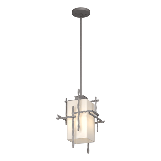 Tura Outdoor Pendant - Coastal Burnished Steel by Hubbardton Forge