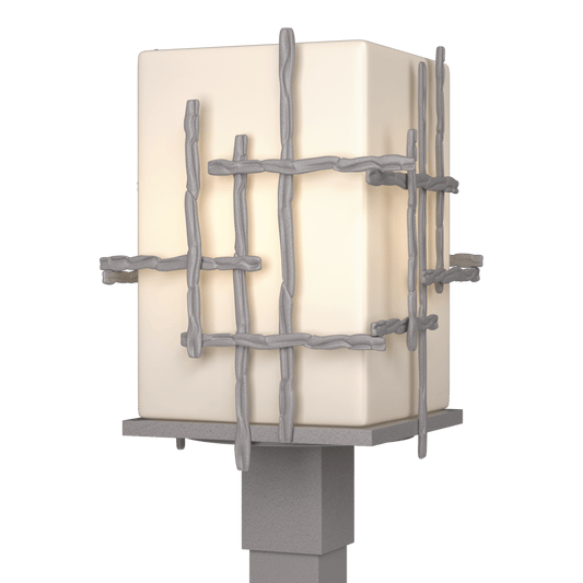 Tura Outdoor Post Light - Coastal Burnished Steel by Hubbardton Forge