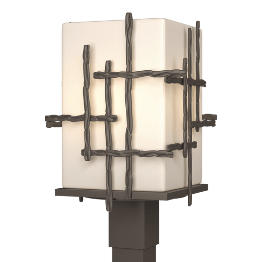 Tura Outdoor Post Light - Coastal Dark Smoke by Hubbardton Forge