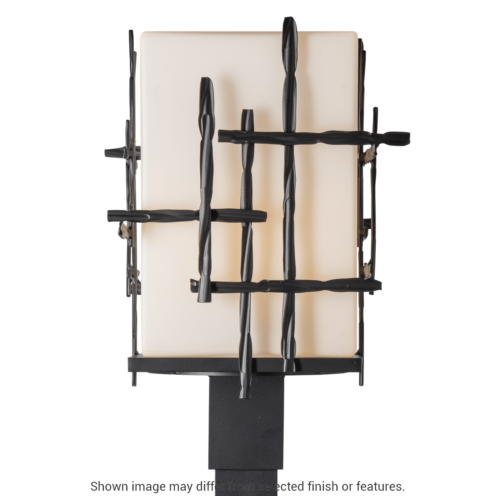 Tura Outdoor Post Light - White by Hubbardton Forge