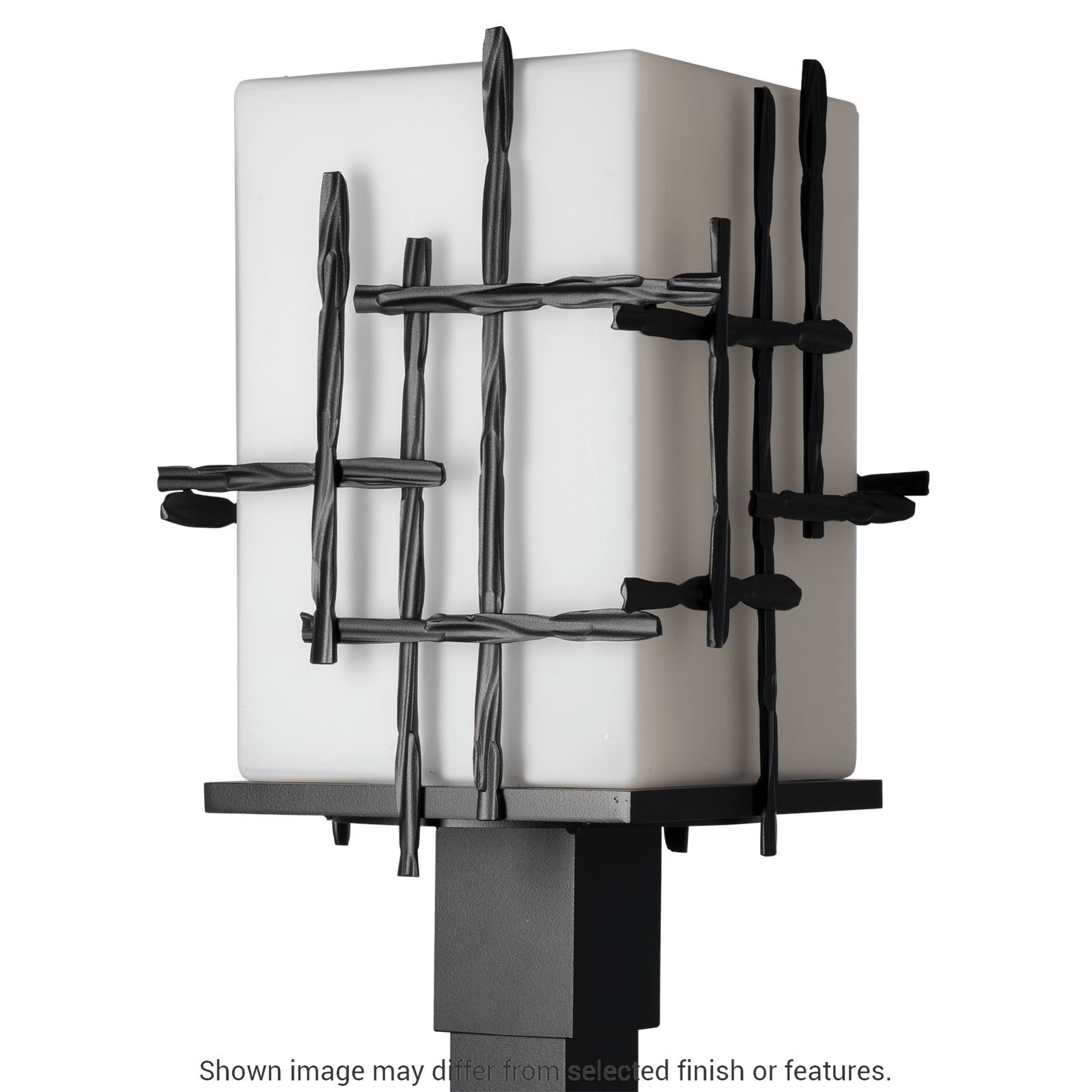 Tura Outdoor Post Light - White by Hubbardton Forge