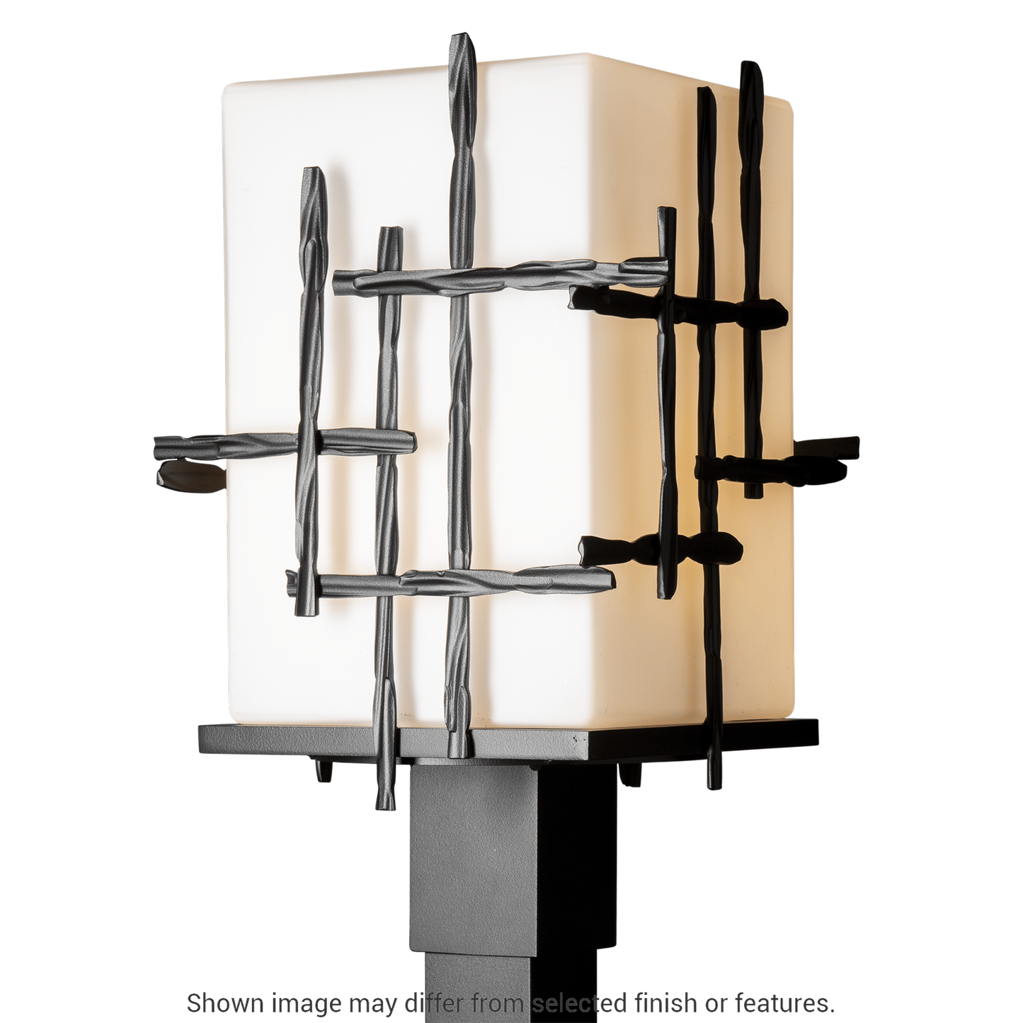 Tura Outdoor Post Light - White by Hubbardton Forge