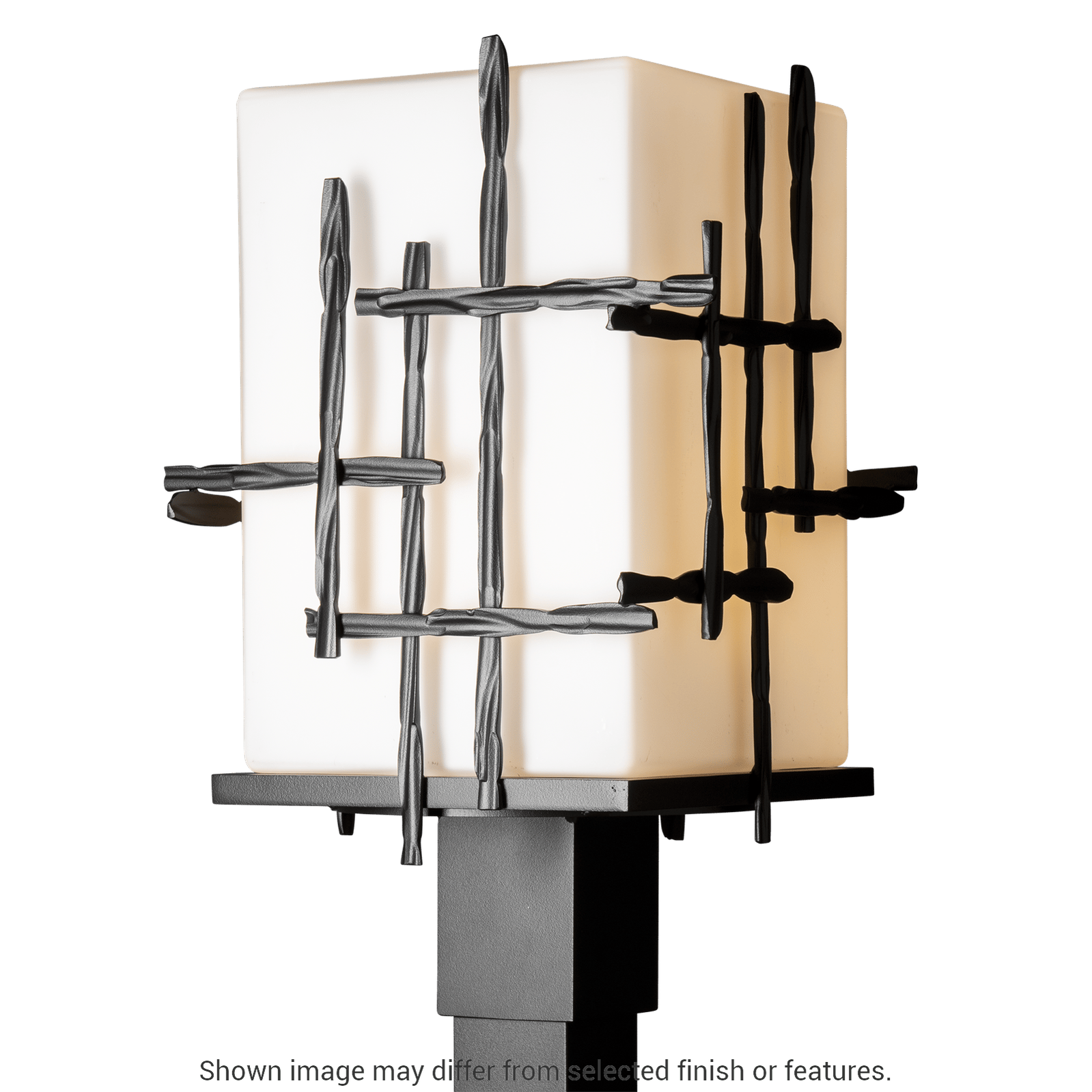 Tura Outdoor Post Light - White by Hubbardton Forge
