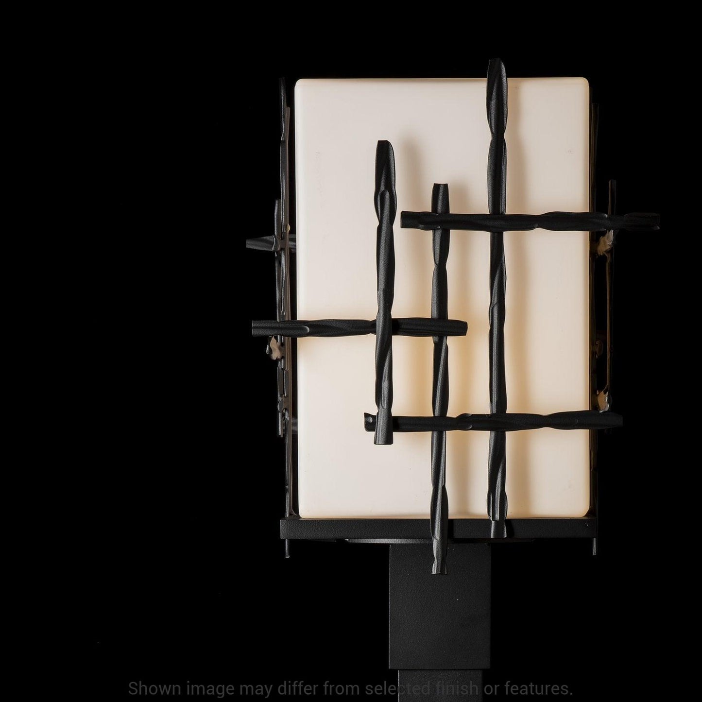 Tura Outdoor Post Light - White by Hubbardton Forge