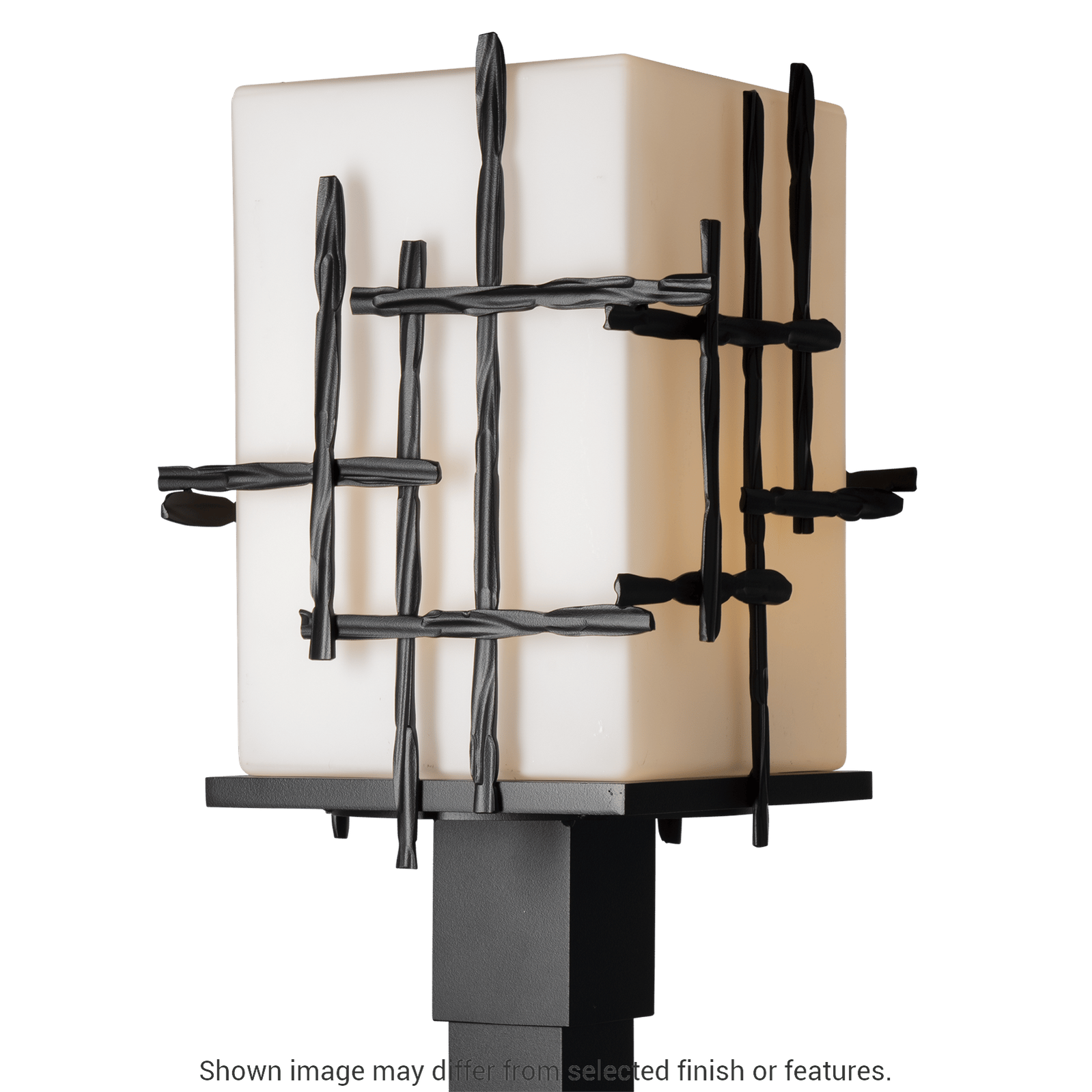 Tura Outdoor Post Light - White by Hubbardton Forge