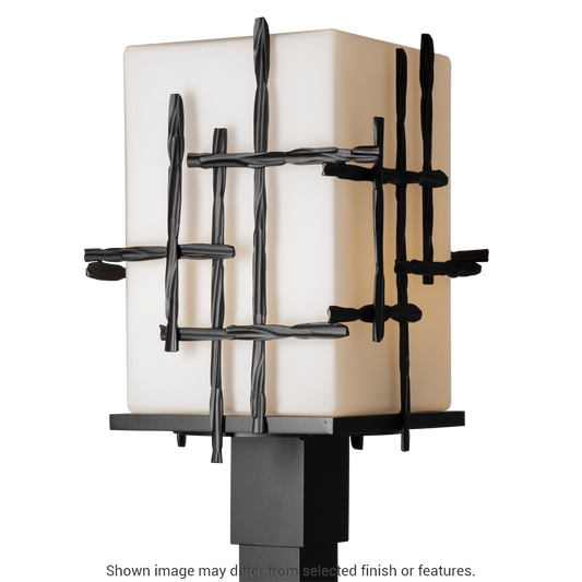Tura Outdoor Post Light - White by Hubbardton Forge