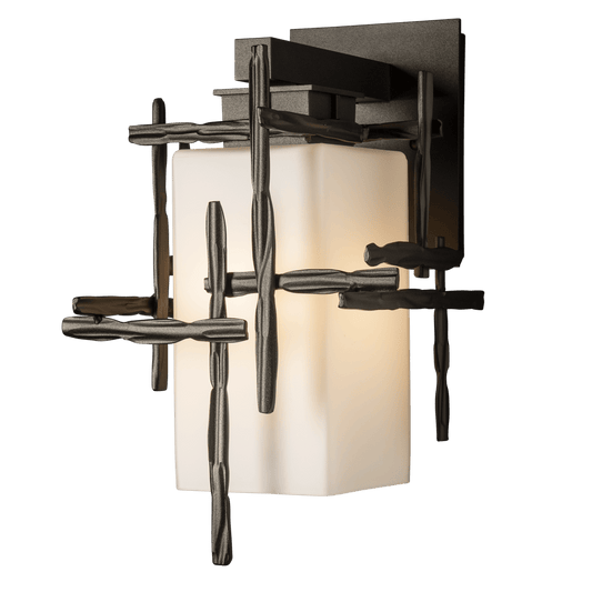 Tura Small Outdoor Sconce - Oil Rubbed Bronze by Hubbardton Forge