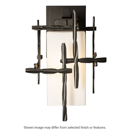 Tura Small Outdoor Sconce - White by Hubbardton Forge
