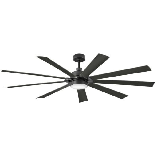 Turbine 80" LED Smart Fan - Matte Black by Hinkley Lighting
