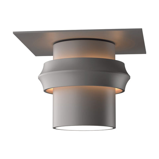 Twilight Dark Sky Friendly Outdoor Semi-Flush - Coastal Burnished Steel by Hubbardton Forge