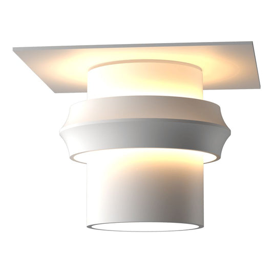 Twilight Dark Sky Friendly Outdoor Semi-Flush - White by Hubbardton Forge