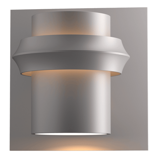 Twilight Large Dark Sky Friendly Outdoor Sconce - Coastal Burnished Steel by Hubbardton Forge