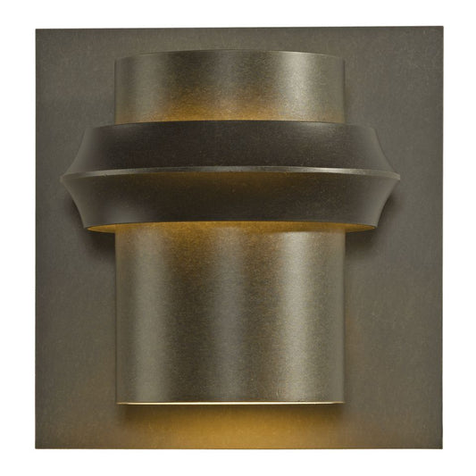 Twilight Large Dark Sky Friendly Outdoor Sconce - Coastal Dark Smoke by Hubbardton Forge