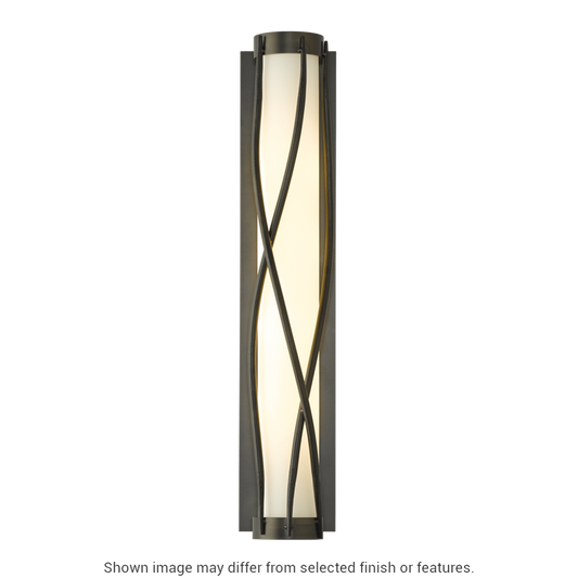 Twine Sconce - White by Hubbardton Forge