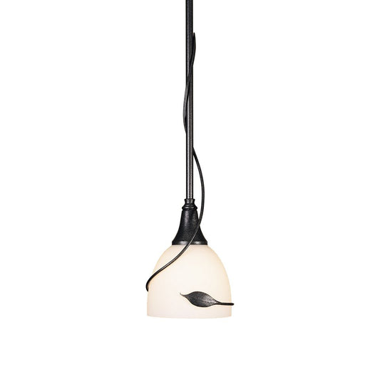 Twining Leaf Mini Pendant - Natural Iron by Hubbardton Forge