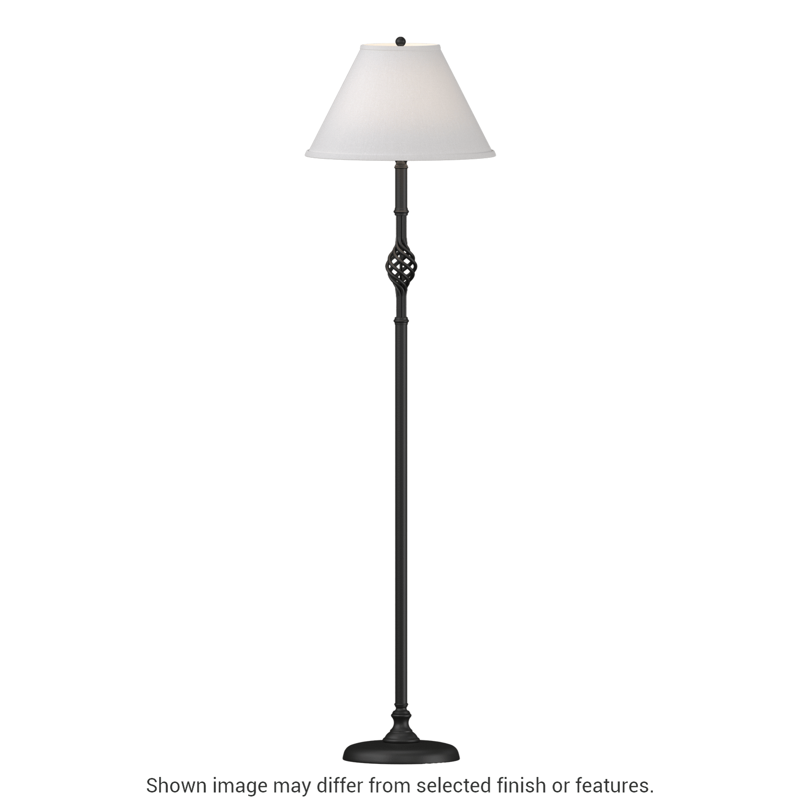 Twist Basket Floor Lamp - Black by Hubbardton Forge