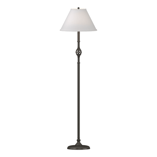 Twist Basket Floor Lamp - Dark Smoke by Hubbardton Forge