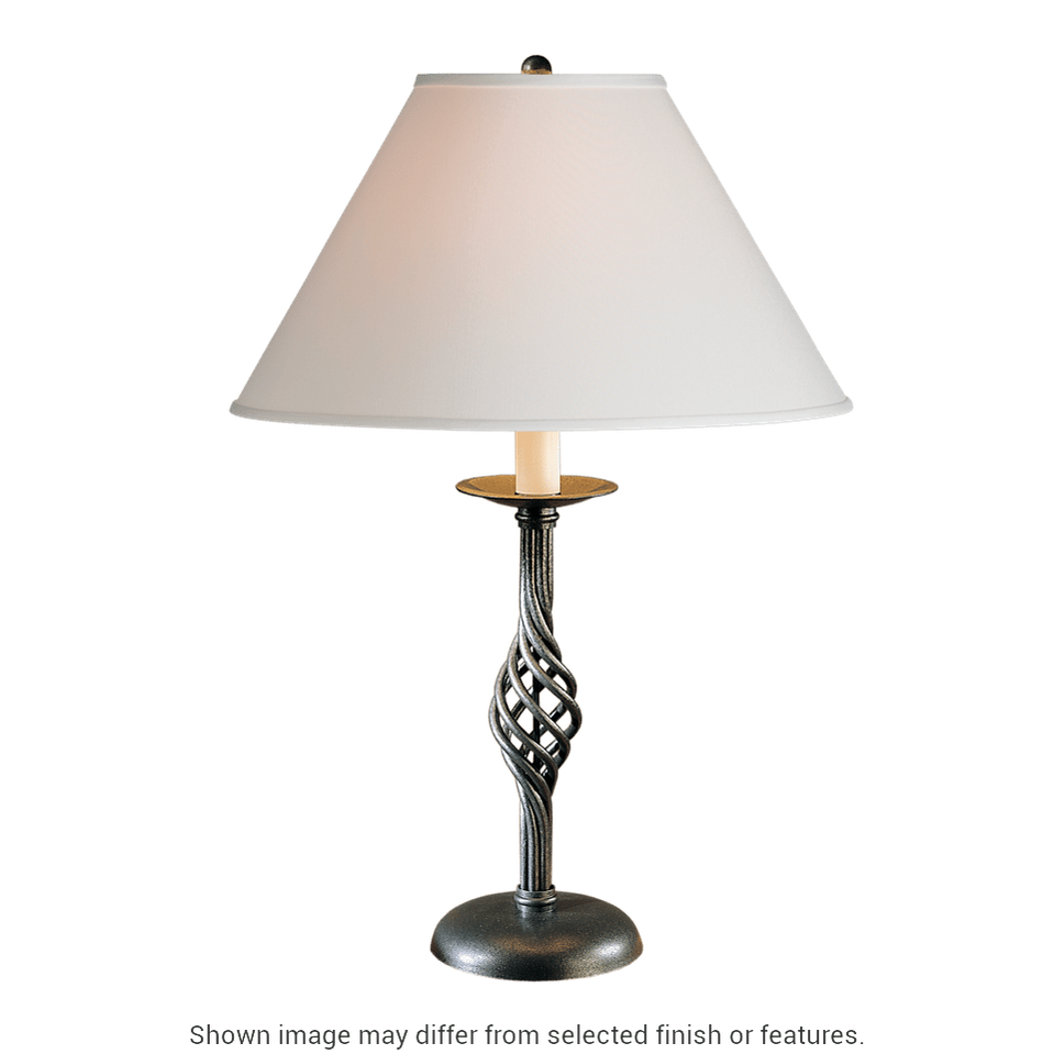 Twist Basket Table Lamp - White by Hubbardton Forge