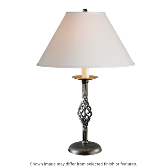 Twist Basket Table Lamp - White by Hubbardton Forge