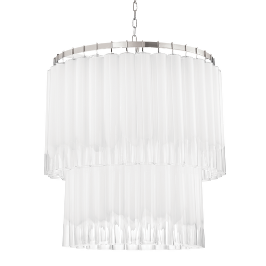 Tyrell Chandelier - 13-Light - Polished Nickel by Hudson Valley Lighting
