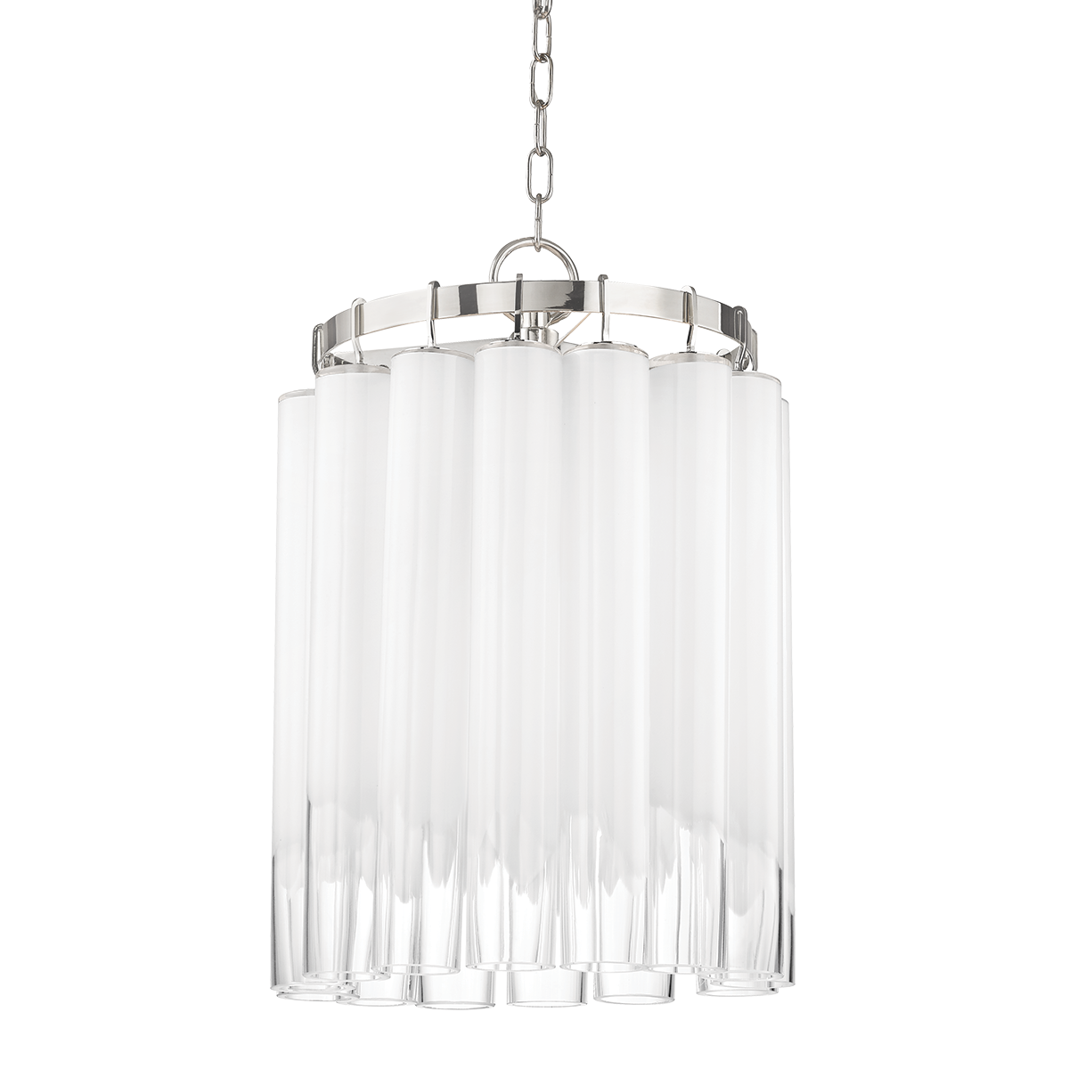 Tyrell Chandelier - 4-Light - Polished Nickel by Hudson Valley Lighting