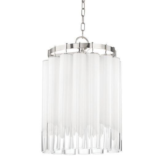Tyrell Chandelier - 4-Light - Polished Nickel by Hudson Valley Lighting
