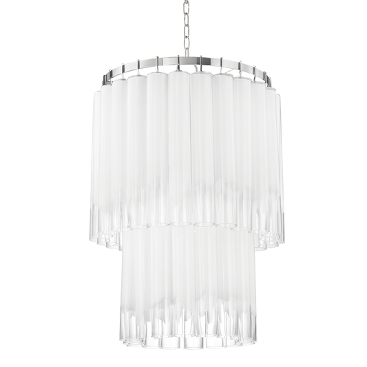 Tyrell Chandelier - 9-Light - Polished Nickel by Hudson Valley Lighting