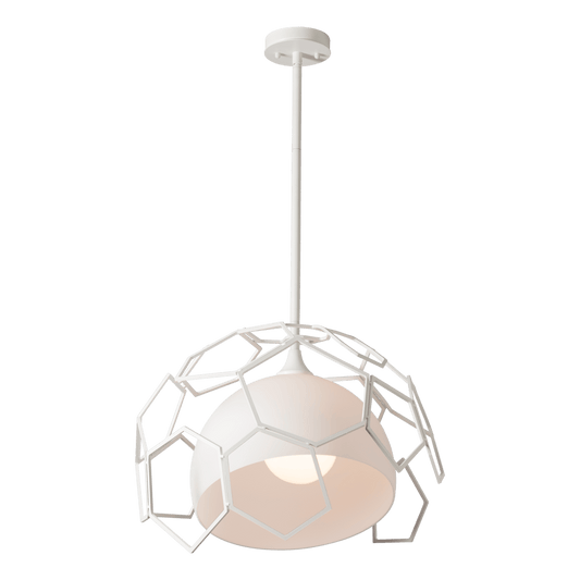 Umbra Outdoor Pendant - White by Hubbardton Forge