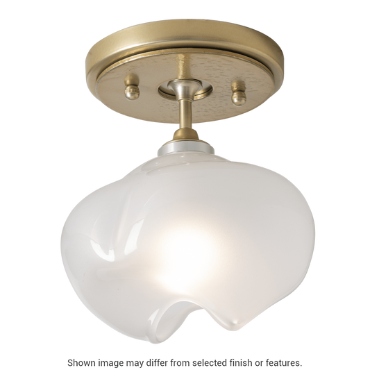 Ume 1-Light Semi-Flush - White by Hubbardton Forge