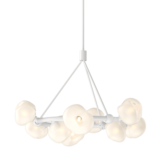 Ume 9-Light Ring Pendant - White by Hubbardton Forge