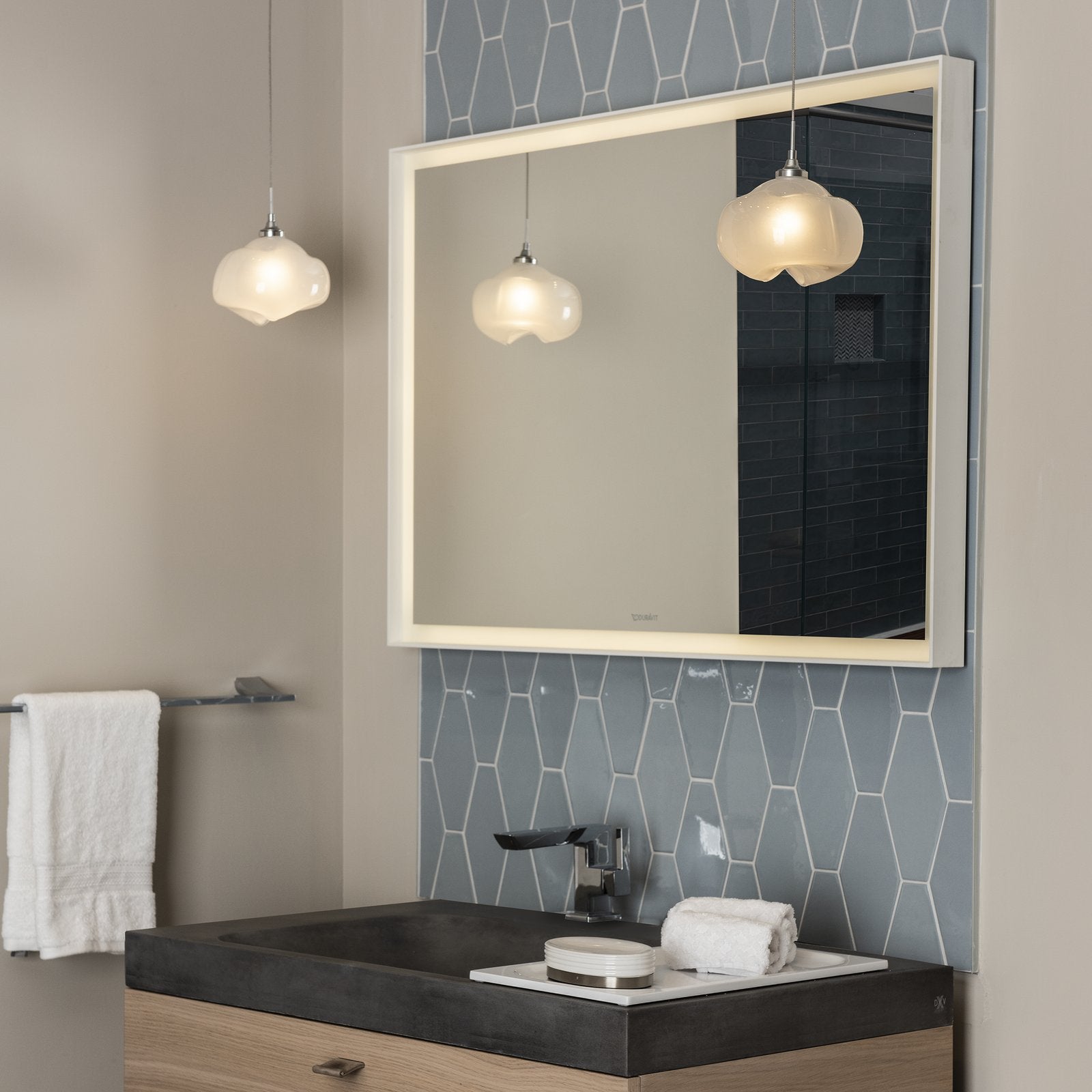 Ume Low Voltage Mini Pendant - White by Hubbardton Forge