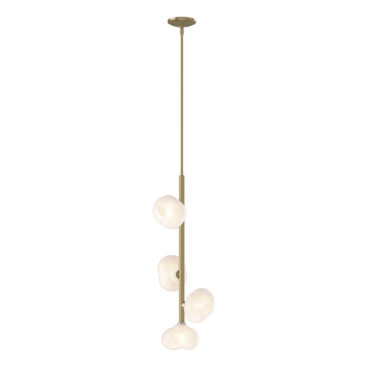 Ume Vertical Pendant - Modern Brass by Hubbardton Forge