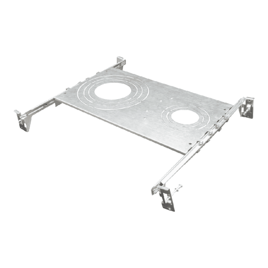 Universal Mounting Plate with 7 Holes for Recessed Ceiling Lights by Lotus LED Lights